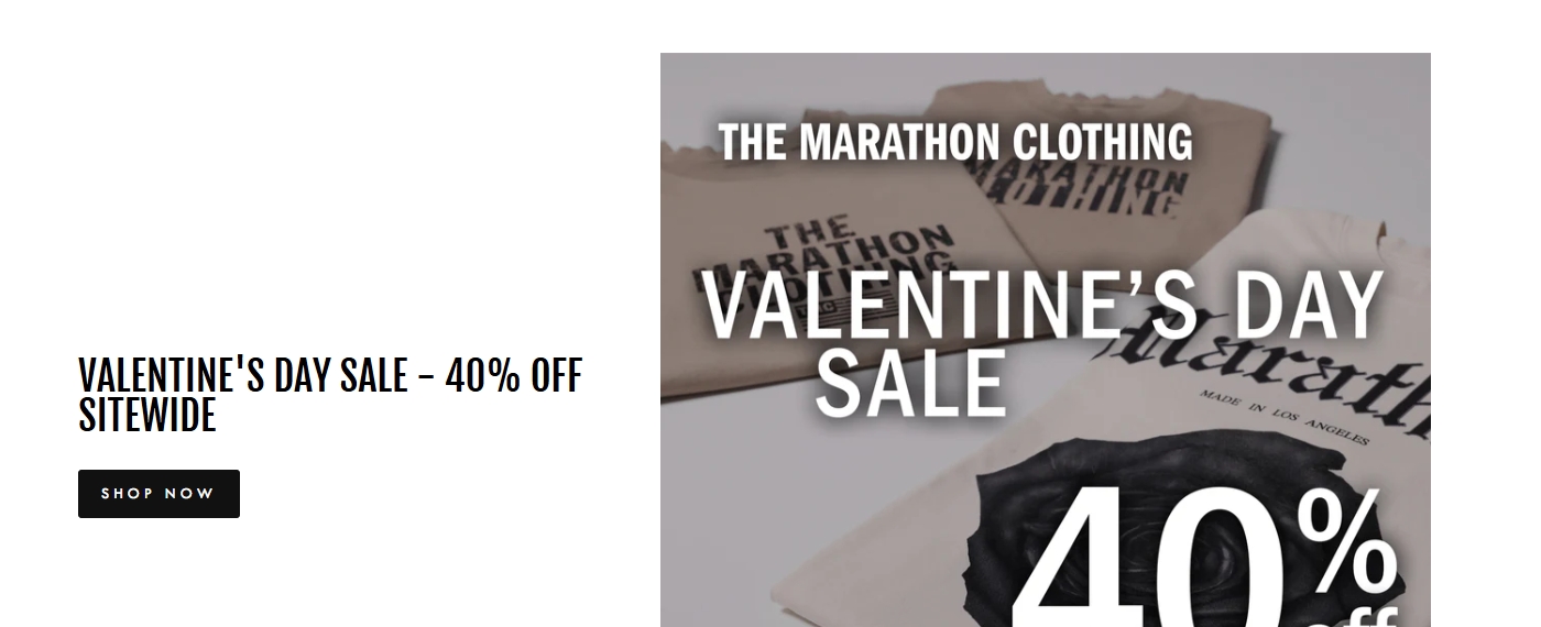 themarathonclothing.com banner